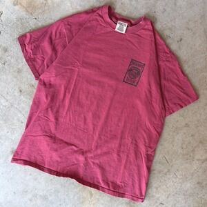 Vintage Oneita Breckenridge Brewery Avalanche Ale T Shirt Red Mens Large L